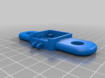 Ender 3 Pi Cam Front Case with holes for lights
