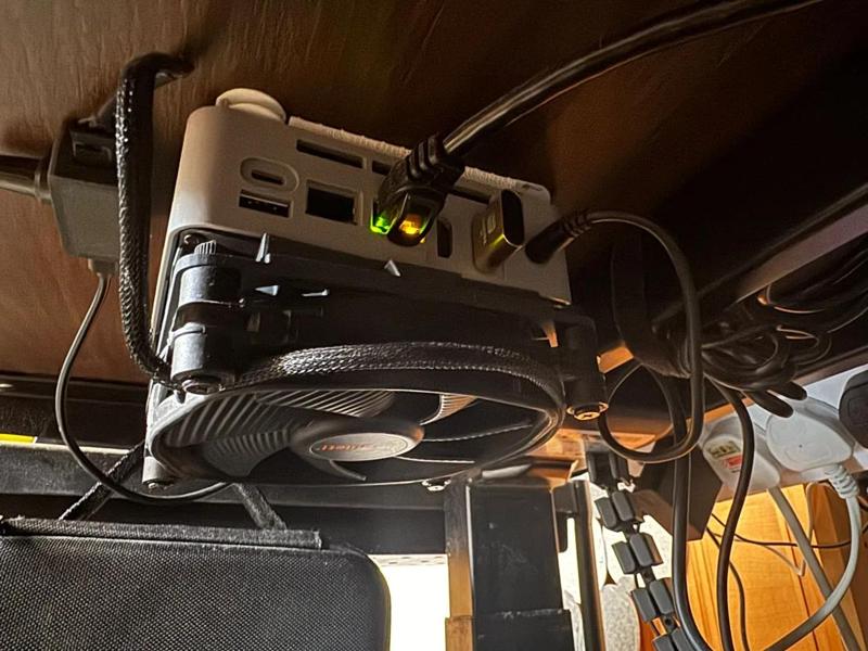 Beelink EQ12 Bottom Cover Fan Mount   