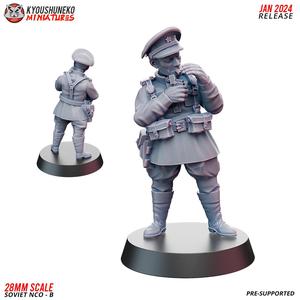 NCO B - Soviet Infantry ww2