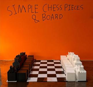 Chess Set Pieces and Board   