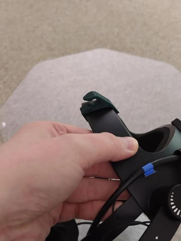 USB 3.0 cable clip for Bigscreen Beyond Audio Strap   