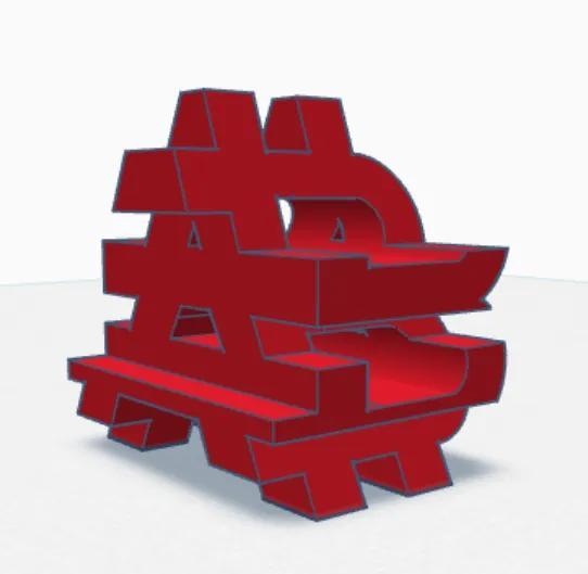 aida bitcoin figerine   