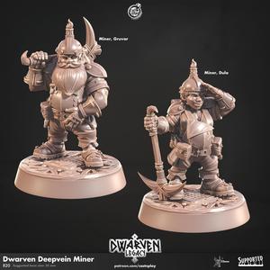 Dwarven Deepvein Delver (Pre-Supported) | Cast n Play