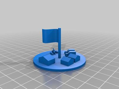 Canvas Eagles / Blue Max HQ Token
