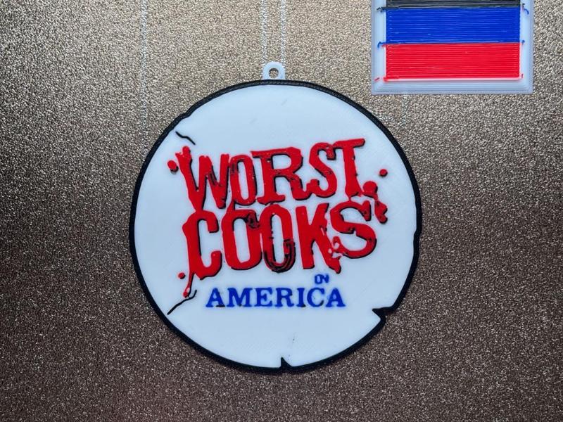 Worst Cooks In America Keychain