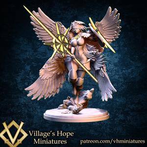 many winged arch Angel
