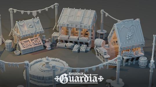 Medieval Fair Market - Kingdom of Guardia: The Fairgrounds
