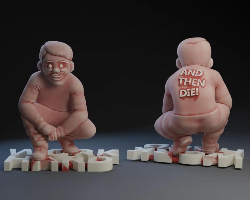 Work Hard And Die : Joan Cornella   