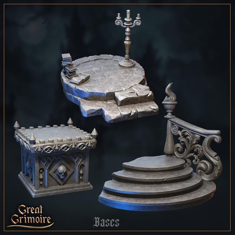 Special Bases - September release   Cursed in Stone 