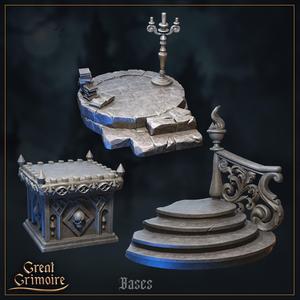 Special Bases - September release   Cursed in Stone 