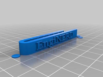 EngiNERD Tie Clip