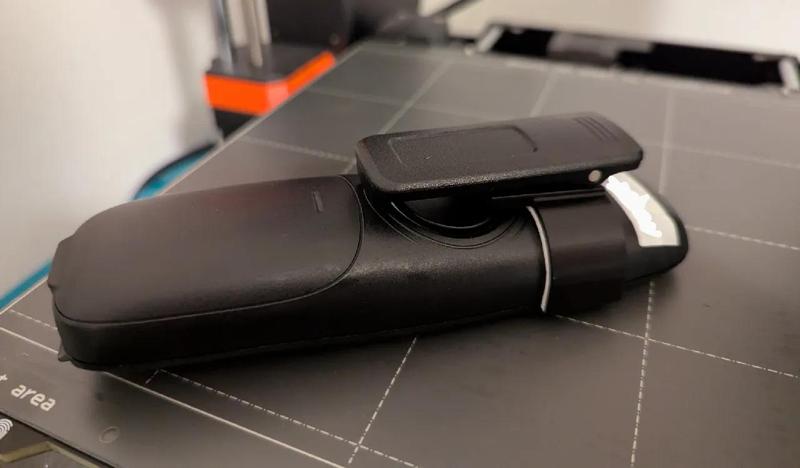 Gigaset A415/A420 belt clip (with baofeng/quansheng belt clip)   