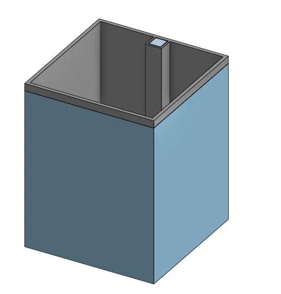 Minimal Self-Watering Pot   