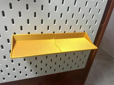 Pegboard Accessories - 25cm Shelf