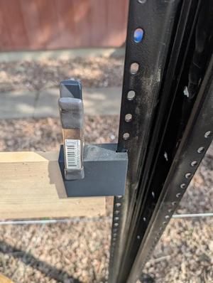 Lifetime / Postmaster Steel Post Spacing jig   
