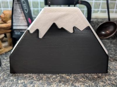 Mountain Coffee Filter Holder #4   