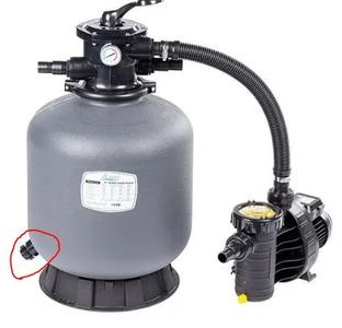 Drain valve, Sand filtration AZURO   