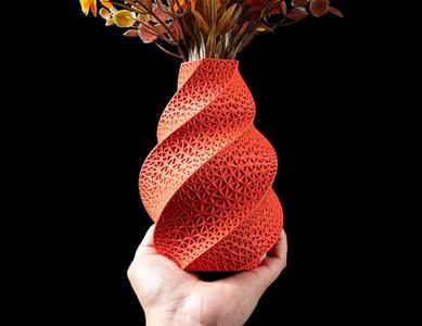 Wire Flower Vase by MODERN MACHINE   