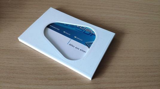 Businesscard Case (slim 62x92mm) - Visitenkartenbox (for 10 cards size 55 x 85 mm)