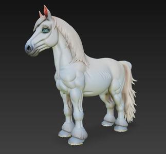White horse