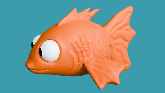 Articulated fish 10cm