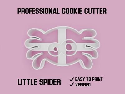 Little spider cookie cutter