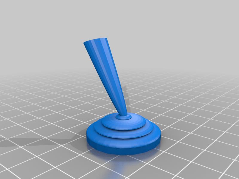 Pen or Quill Stand with Expanded Base