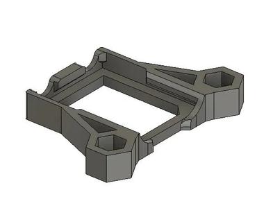Gemini Elrs Reciever Mount for 30mm spaced Standoffs   