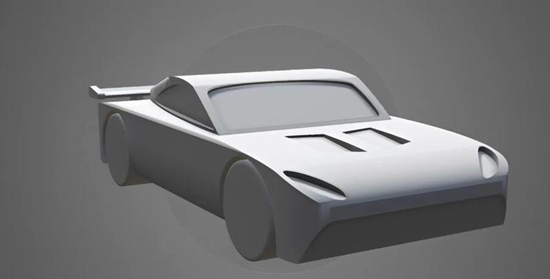 Print-in-Place Sports Car   