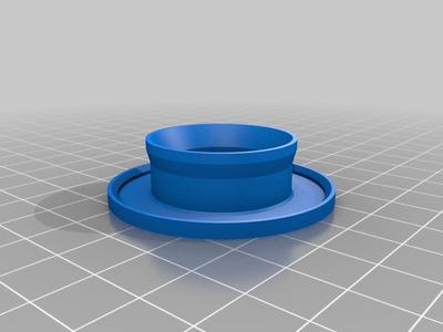 Aerogarden "spacer" cap for flexible filament