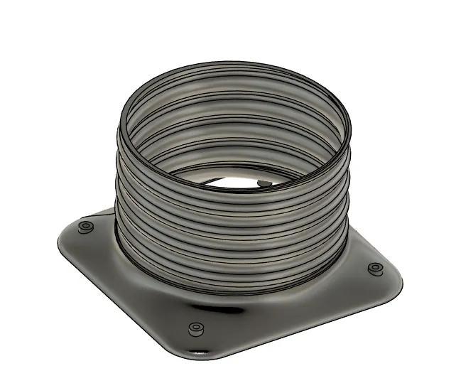 Adapter for JAS Paint Booth Hose   