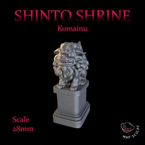 Komainu Japanese Shrine