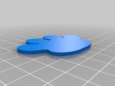 Paw Print Dual Extrusion Remix