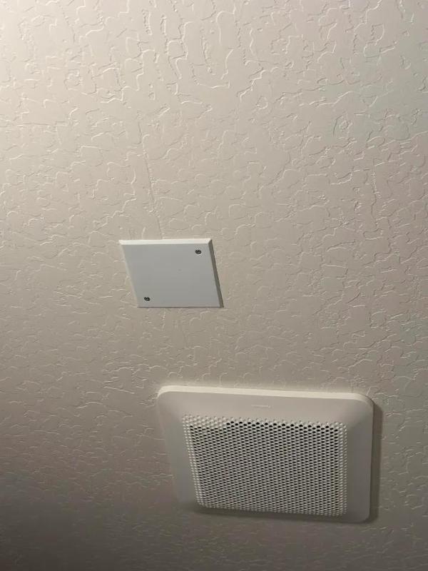 Blank Wall Plate for 4 inch Square Junction Box   