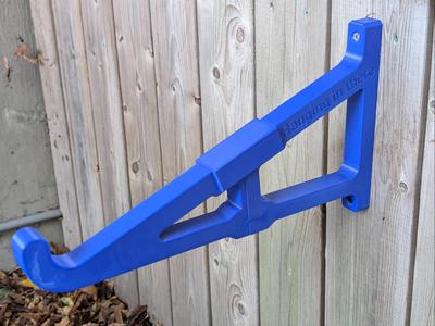 Two pieces strong (20Kg+) wall mount 40cm support