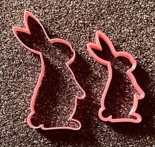 Easter Bunny Icing/Cookiecutter   