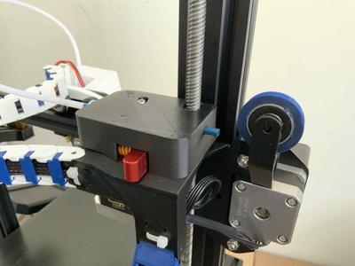 Ender 3 v2 dual gear extruder cover