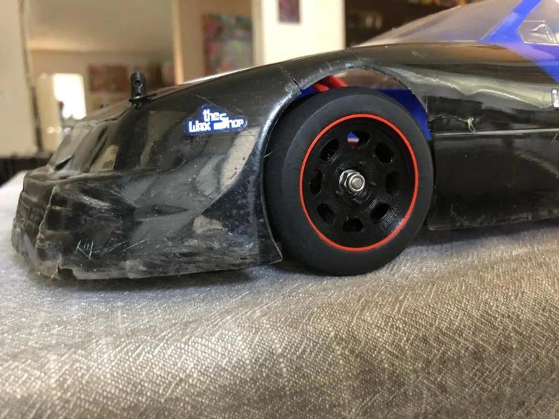 Nascar Style Wheel for Tamiya Group-C Cars   