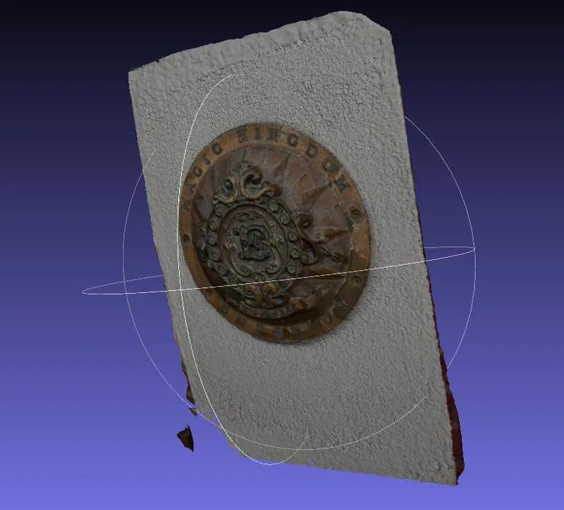 MK Emporium Plate - Photogrammetry Test   