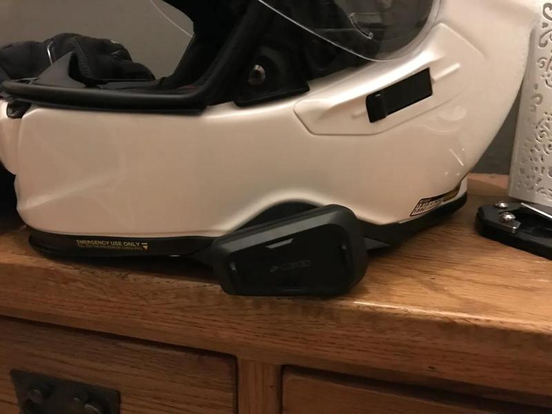 Shoei SRL2 Cardo Spirit Freecom helmet mount   