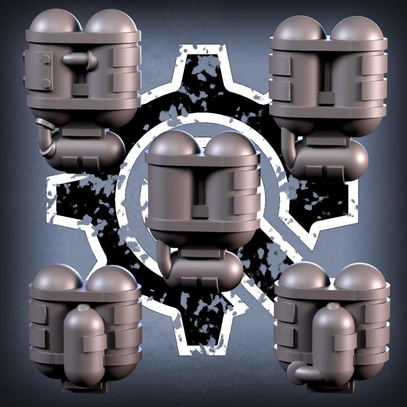 Sci fi  Heavy Flammer Back pack