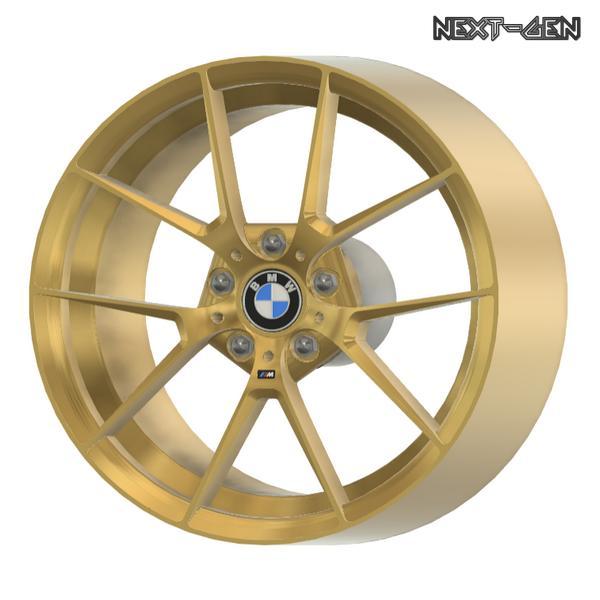 Next-Gen - BMW 763M OEM Rim - Real Rims for Scale Model Cars