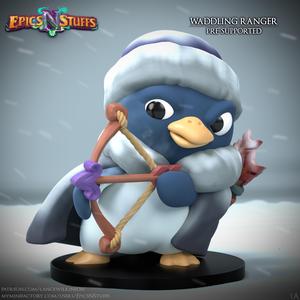 Waddling Ranger 1A Miniature - Pre-Supported