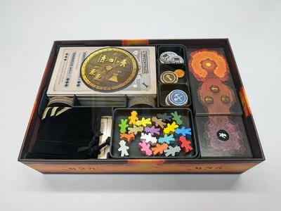 Organizing insert for Sub Terra II board game   