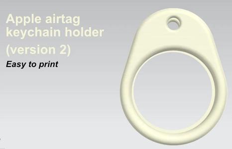 Apple airtag keychain (version 2   