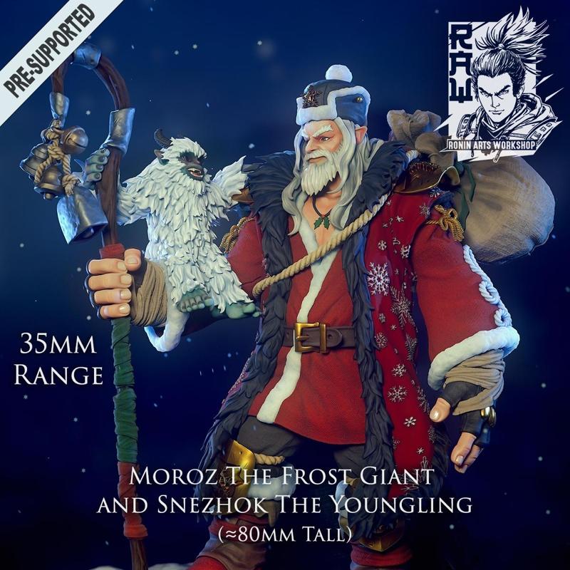 Moroz The Frost Giant - Father Christmas Figure