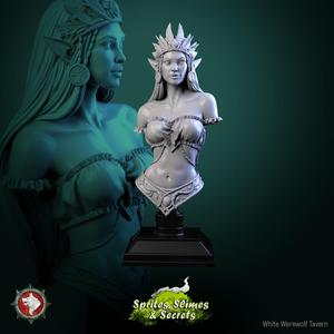 Queen Eiraina Silversprout bust pre-supported