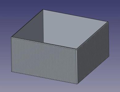 Cubic pot (180mm x 180mm)   
