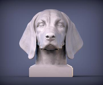 Beagle 3D print model