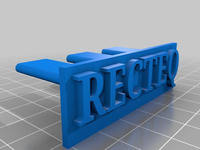 Recteq Name Plate
